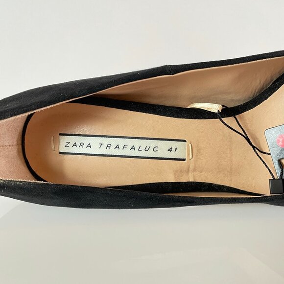 Feminine | NWT! 2.5” Zara Black Classic Pump | Wardrobe Staple | Kitten Heel 41 - Picture 4 of 14